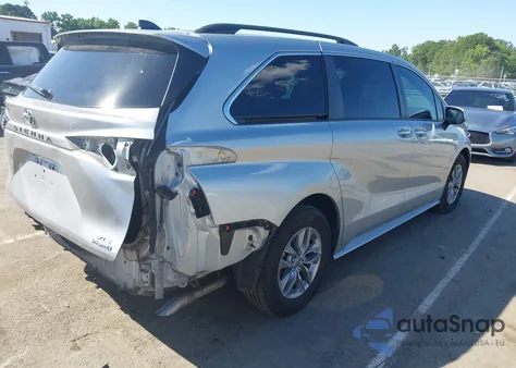 2021 Toyota Sienna Xle from USA, damaged, VIN 5TDYRKEC3MS026473